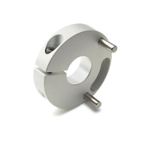 Ruland CntrlFlx Cplng Hub, Single, Bore 30mm, OD56.0mm, Aluminum, MCPTS56-30-A MCPTS56-30-A